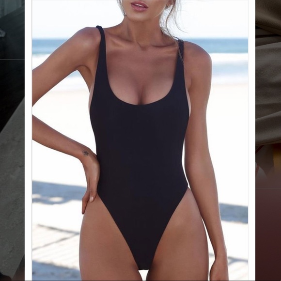 Other - Sexy Black One Piece Bathing Suit Swimsuit
